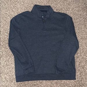 1/4 Zip Sweat Shirt Large